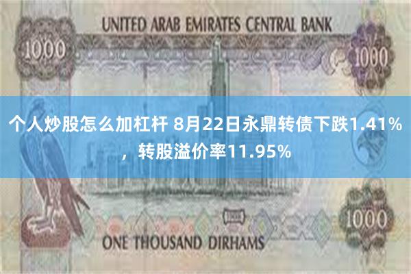 个人炒股怎么加杠杆 8月22日永鼎转债下跌1.41%，转股溢价率11.95%