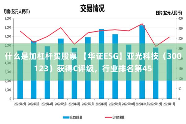 什么是加杠杆买股票 【华证ESG】亚光科技（300123）获得C评级，行业排名第45