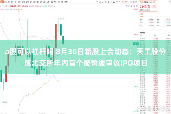 a股可以杠杆吗 8月30日新股上会动态：天工股份成北交所年内首个被暂缓审议IPO项目